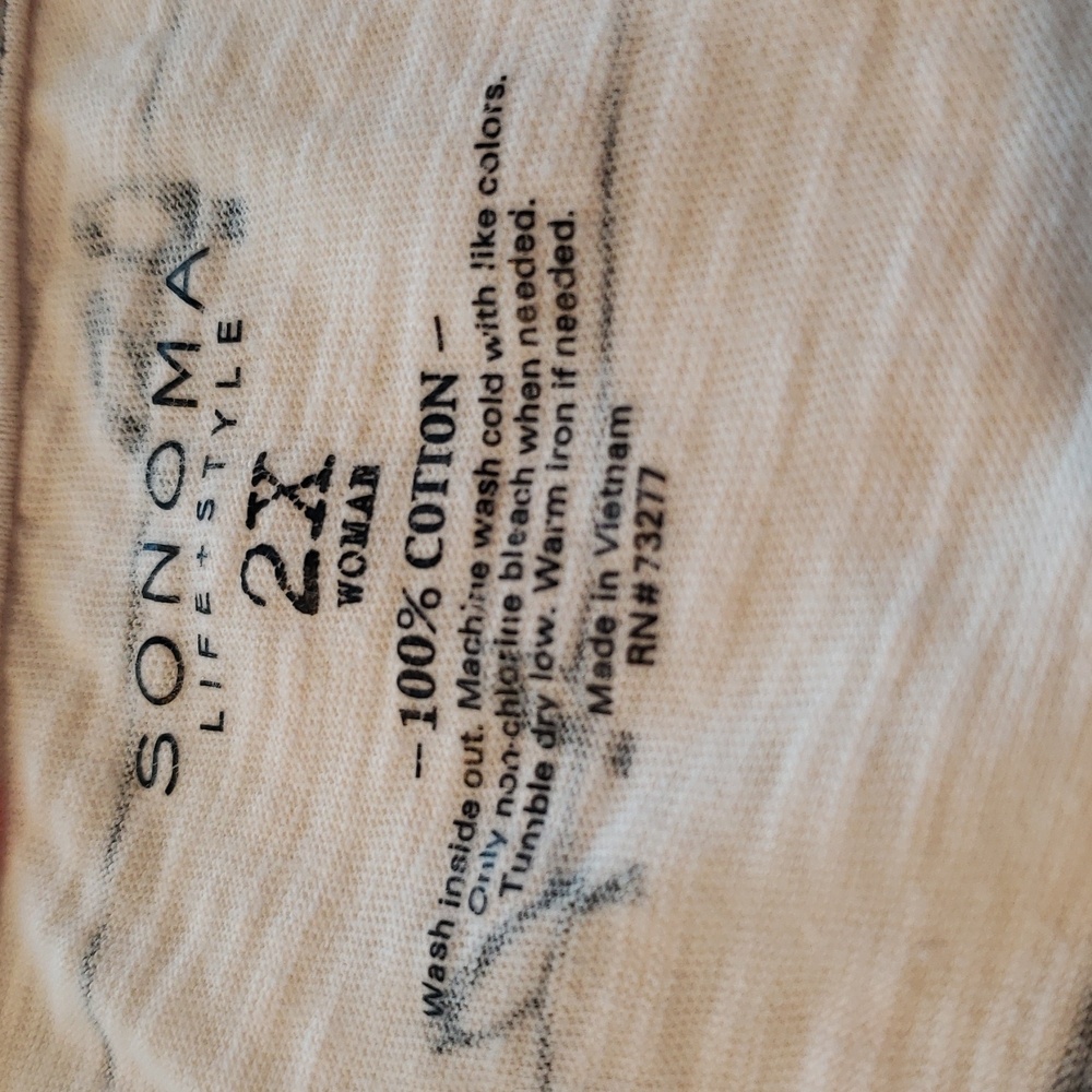 Sonoma Life + Style Short Sleeve Tee Shirt - Picture 5 of 6
